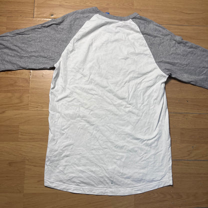 Sweat blanc et gris Adidas – Taille – M