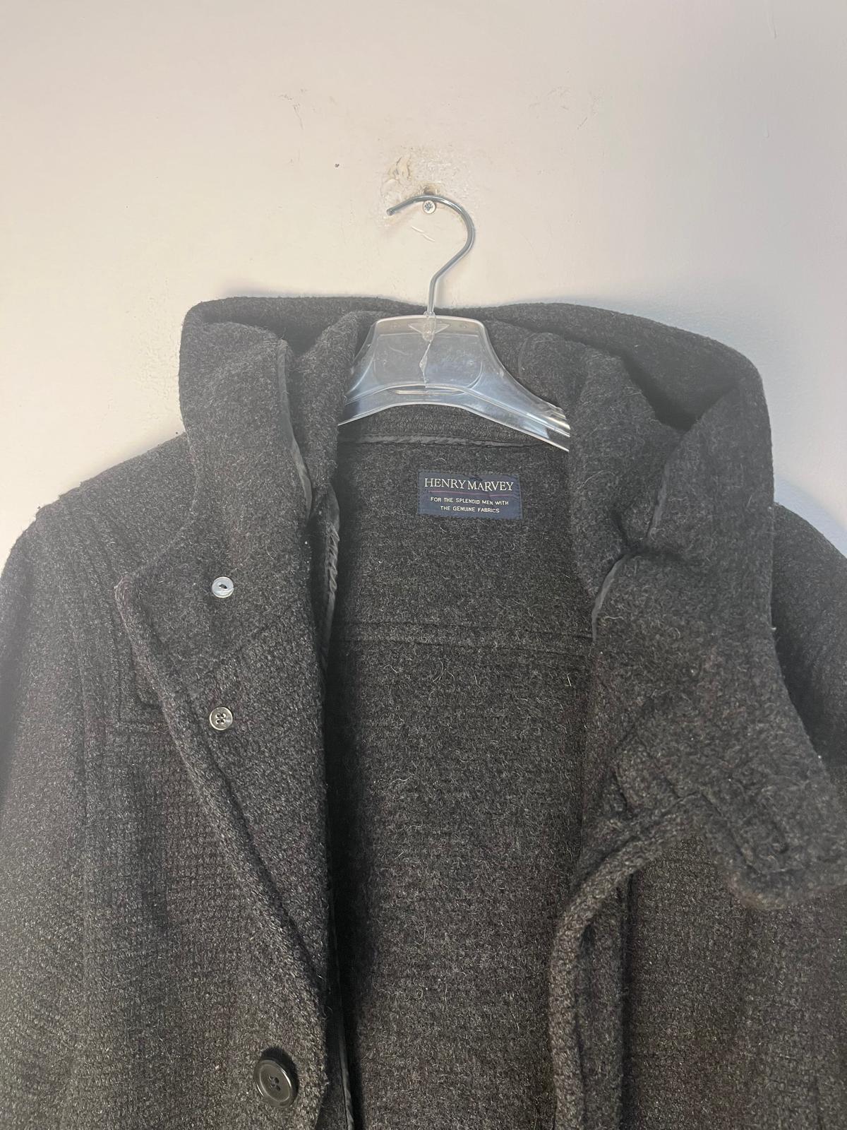 Veste laine gris foncé Henry Mervey – Taille – L