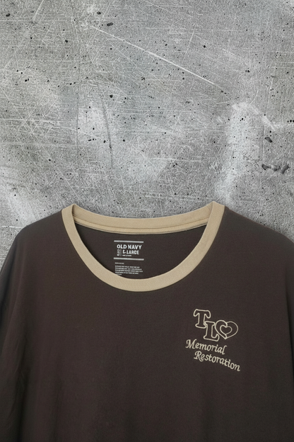 Old Navy T-Shirt - Marron Foncé - Taille XL
