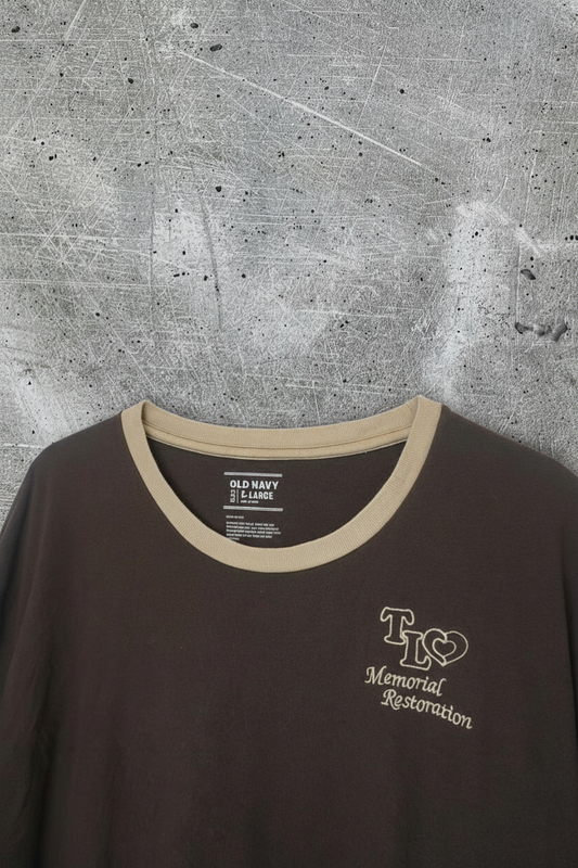 Old Navy T-Shirt - Marron Foncé - Taille XL
