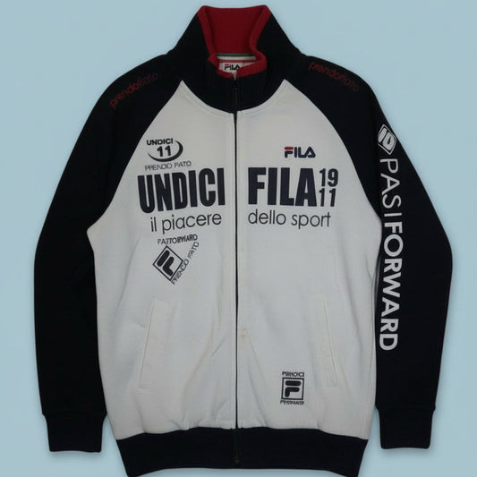 Sweat zippé Fila vintage - by PRMEC - Taille : S