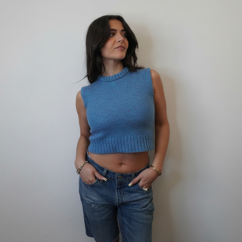 Pull Sans Manches Woolrich - by SARLOTTE - Taille : S